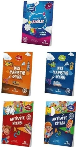 5-7 Yaş Okul Öncesi Aktivite Seti - 5 Kitap Takım Fiyatı, Yorumları ve Özellikleri