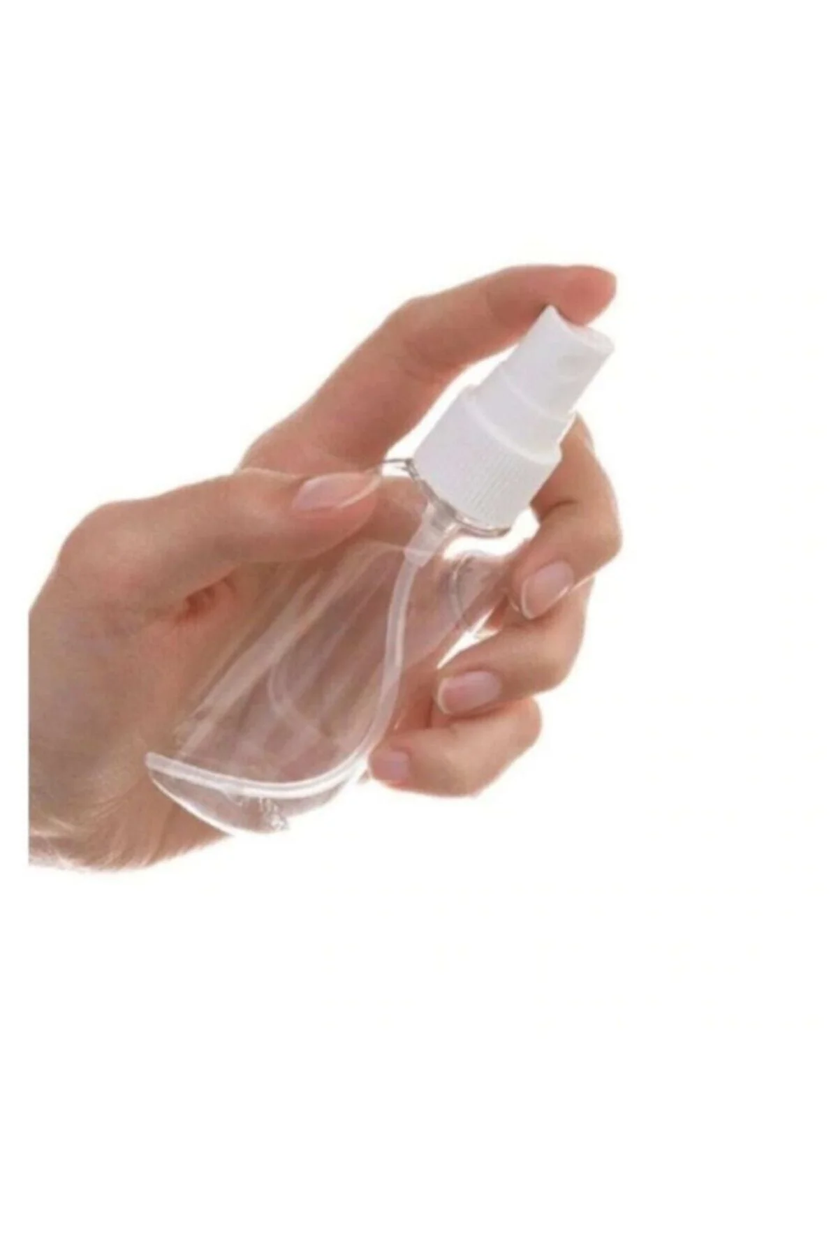 5 Adet 100cc Plastik Parfüm Dezanfektan Şişe'si Fısfıslı Cok Amac