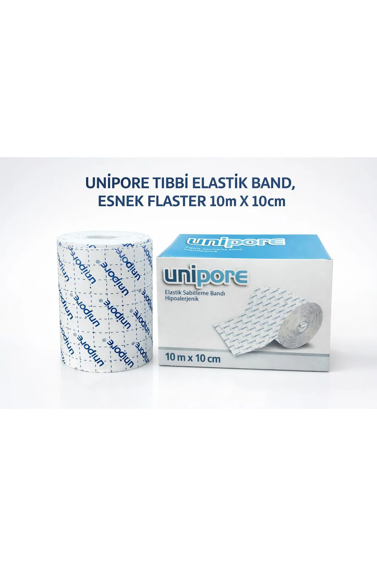 5 ADET 10mt X 10cm Tıbbi Elastik Band Esnek Flaster
