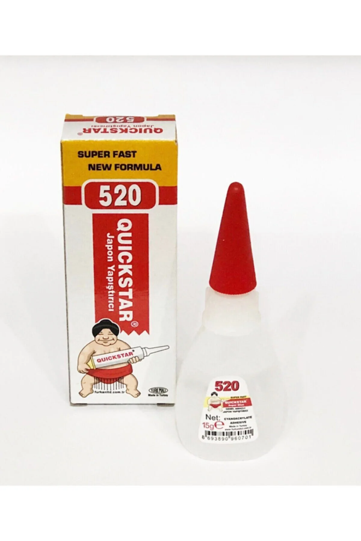 5 Adet 520 Japon Yapıştırıcı 20 Gr. Sıvı
