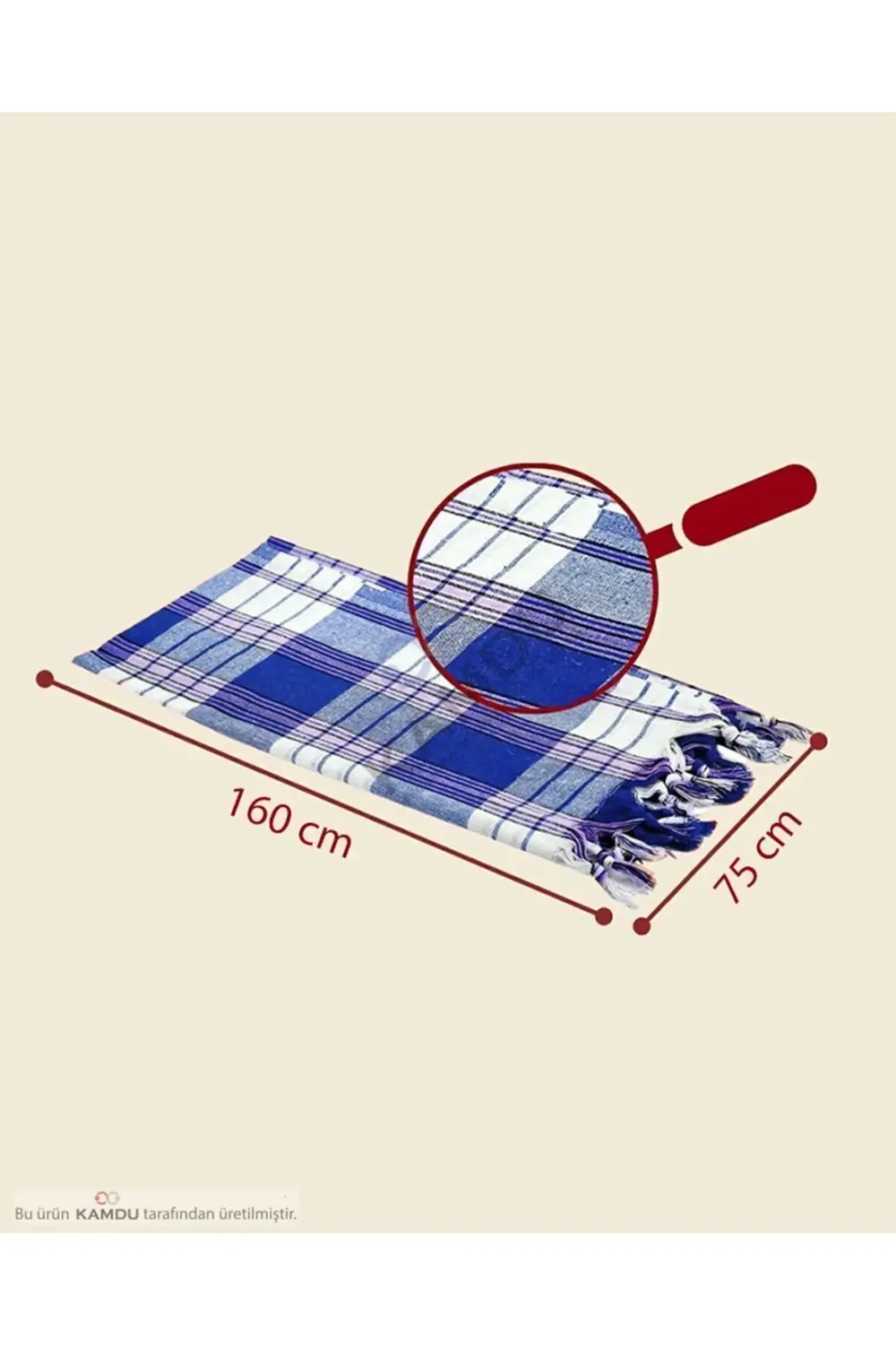 5 Adet (75x160cm) Klasik Hamam Peştemali, Plaj Havlusu, Banyo Hav