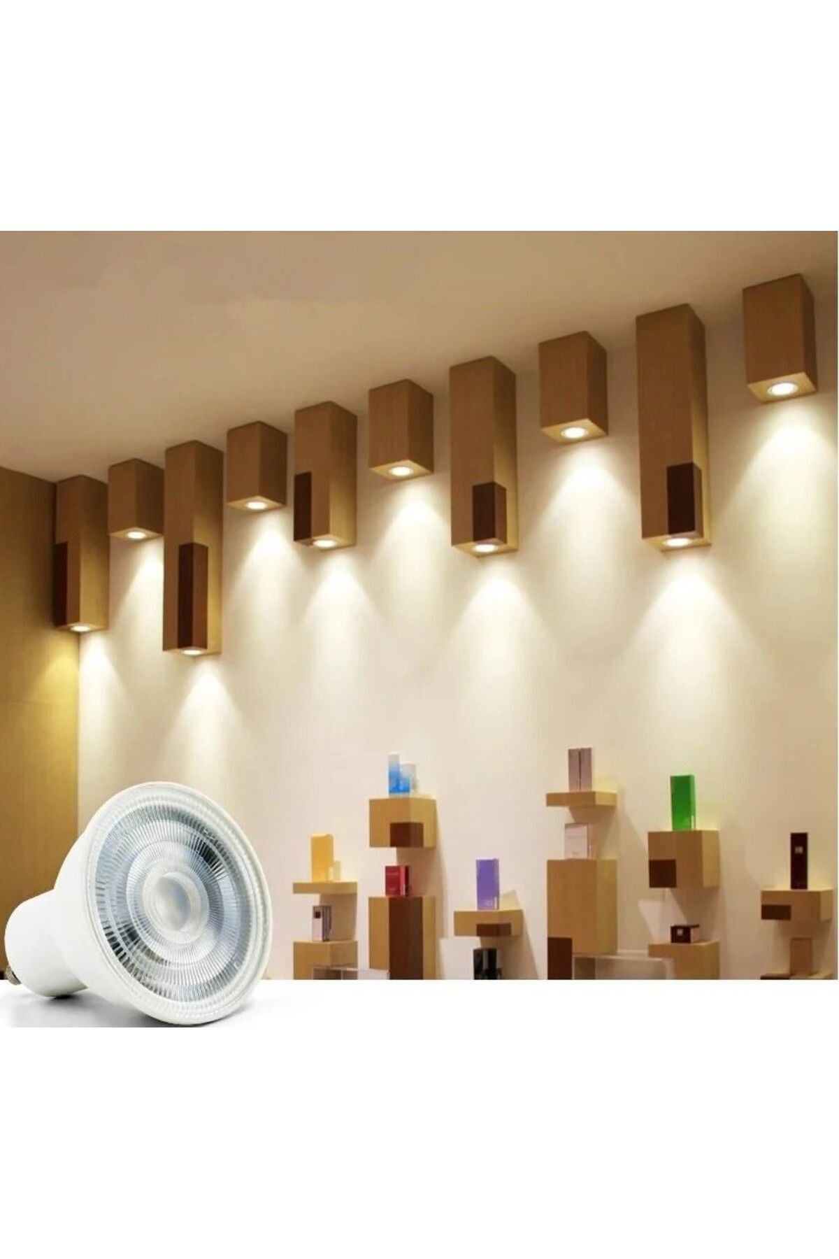 5 Adet - 7w Çanak Led Ampul - Spot Ampülü Ct 4215 (GÜN IŞIĞI)