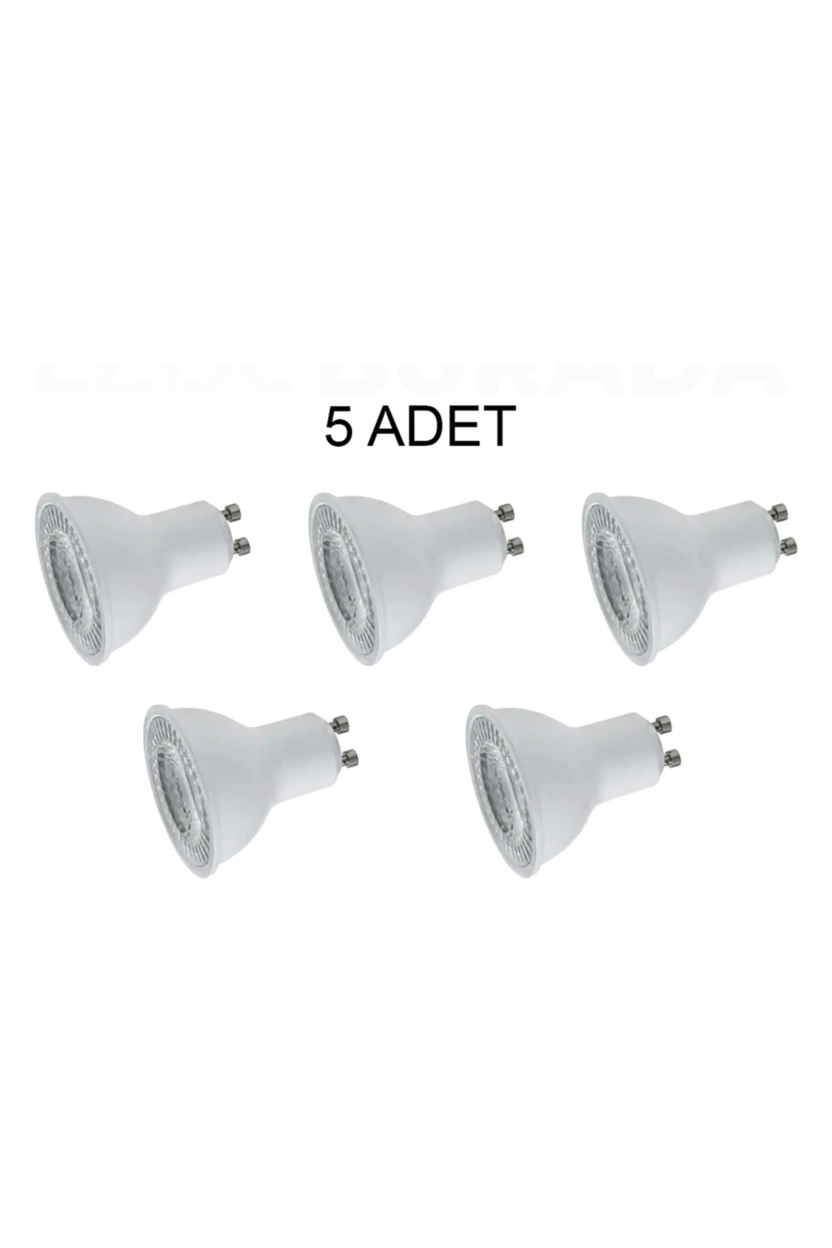 5 Adet - 7w Çanak Led Ampul - Spot Ampülü Ct 4215 (GÜN IŞIĞI)