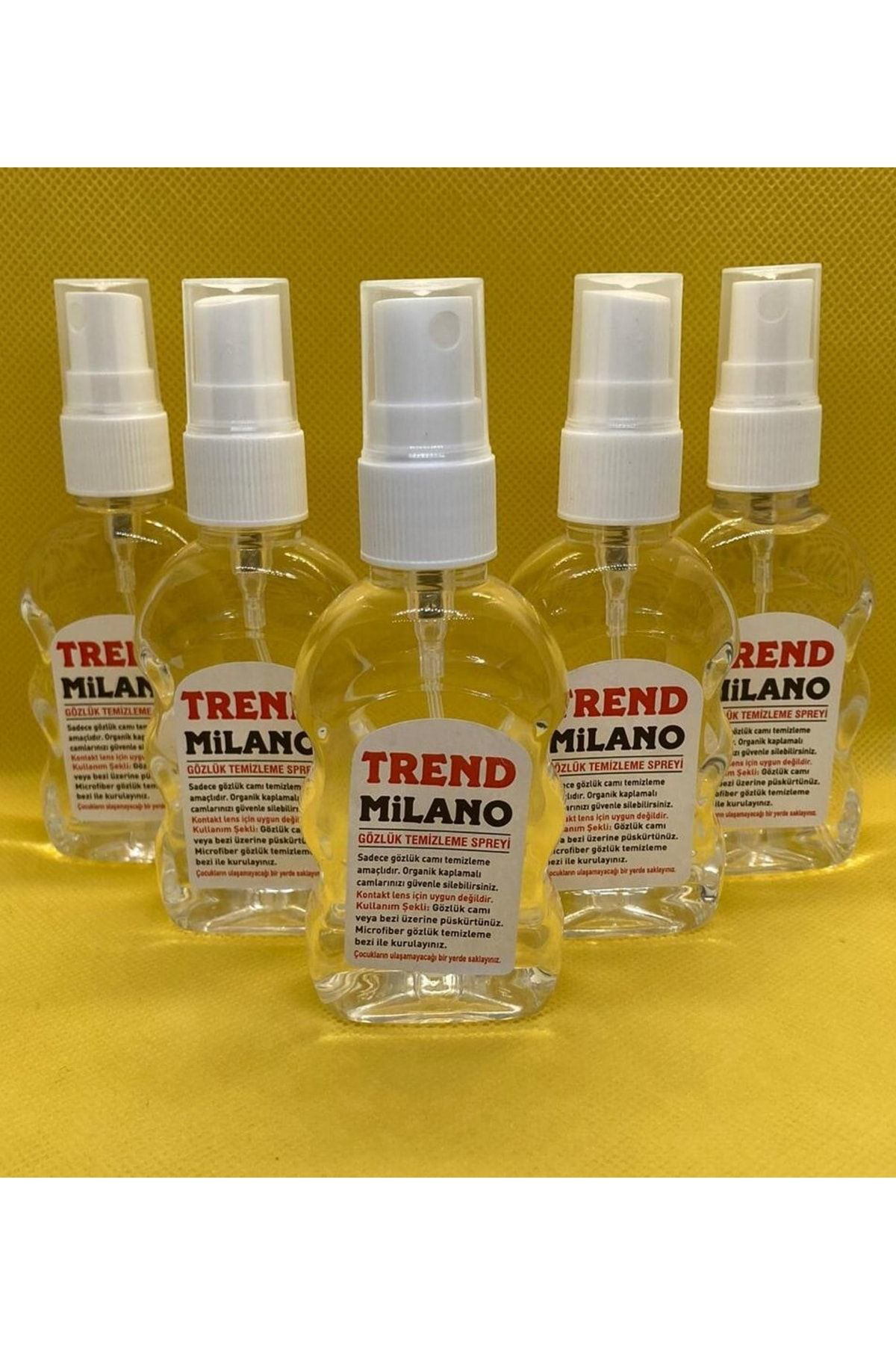 Trendmilano 5 Adet Antistatik Sprey Ve Mikrofiber Gözlük Temizleme Bezi