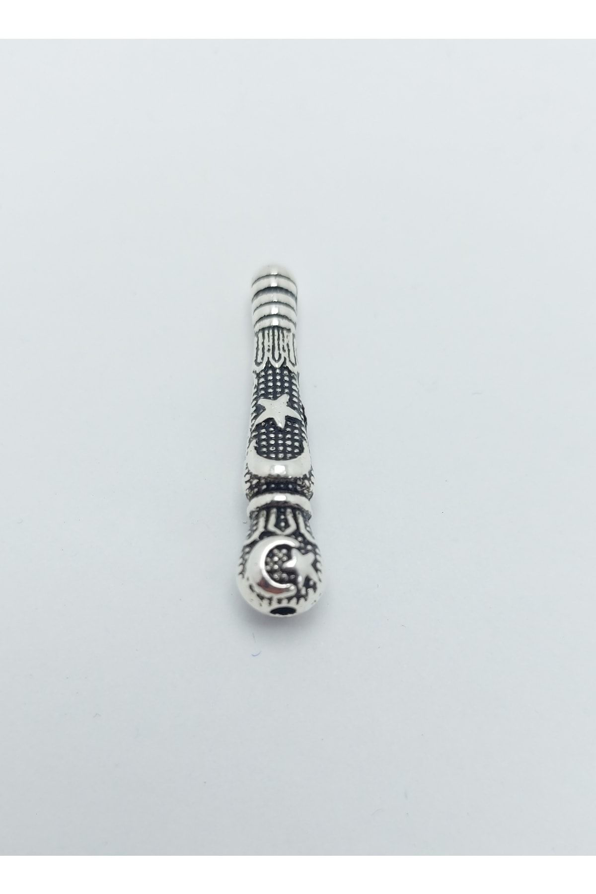 Thad 5 Adet Ayyıldız Desenli Metal Tesbih İmamesi