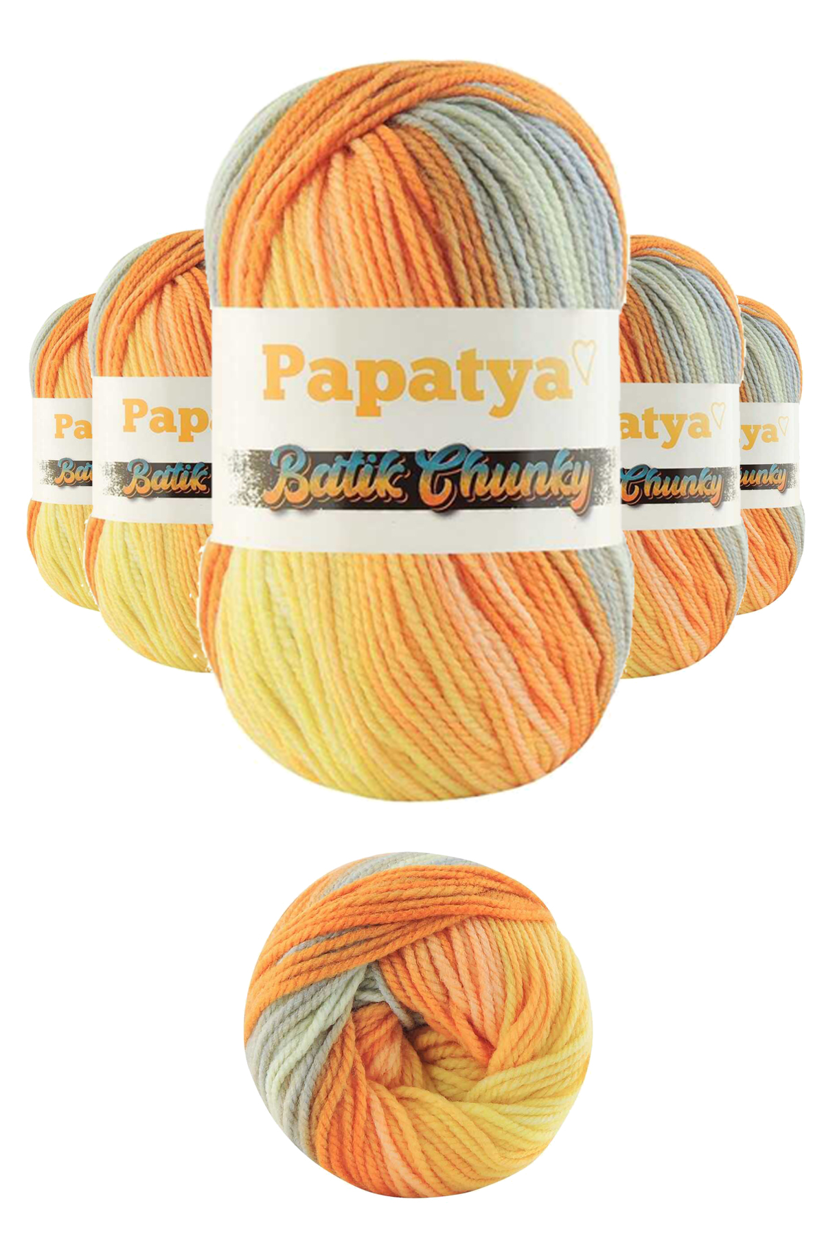5 Adet Batik Chunky Örgü İpi Yünü Tüm Kıyafetlere Uygun - 108 5 Adet Batik Chunky Örgü İpi Yünü Tüm Kıyafetlere Uygun - 108