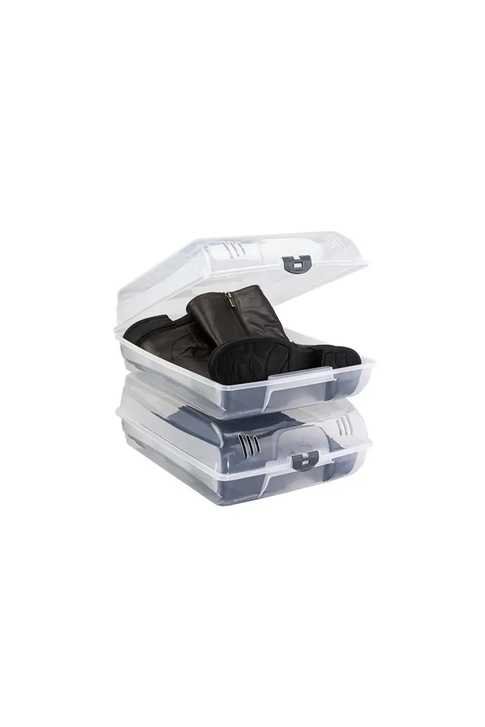 5 Adet Bot Saklama Kutusu, Bot Koruma Kutusu, Şeffaf Bot Saklama