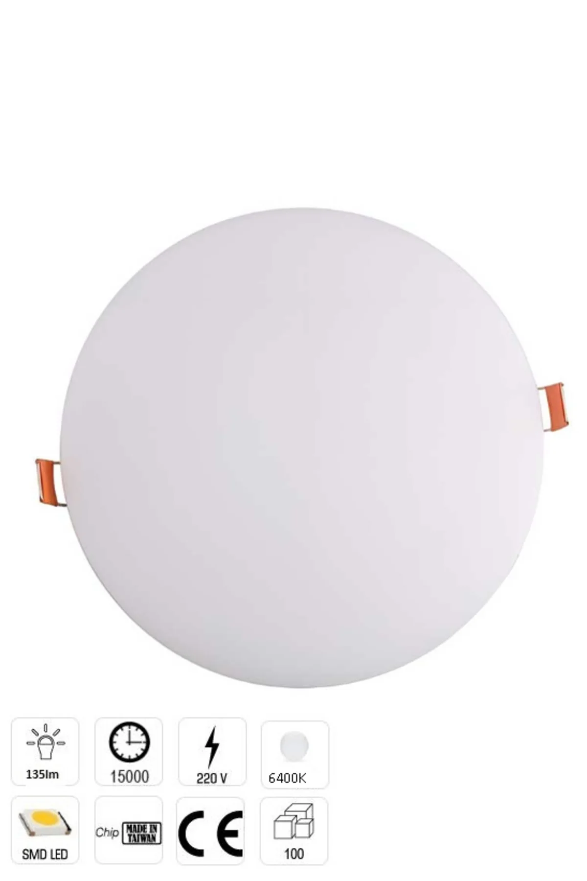 5 Adet Cata Ct 5663 Led Spot 35w 6400k Beyaz Işık - Görsel 2