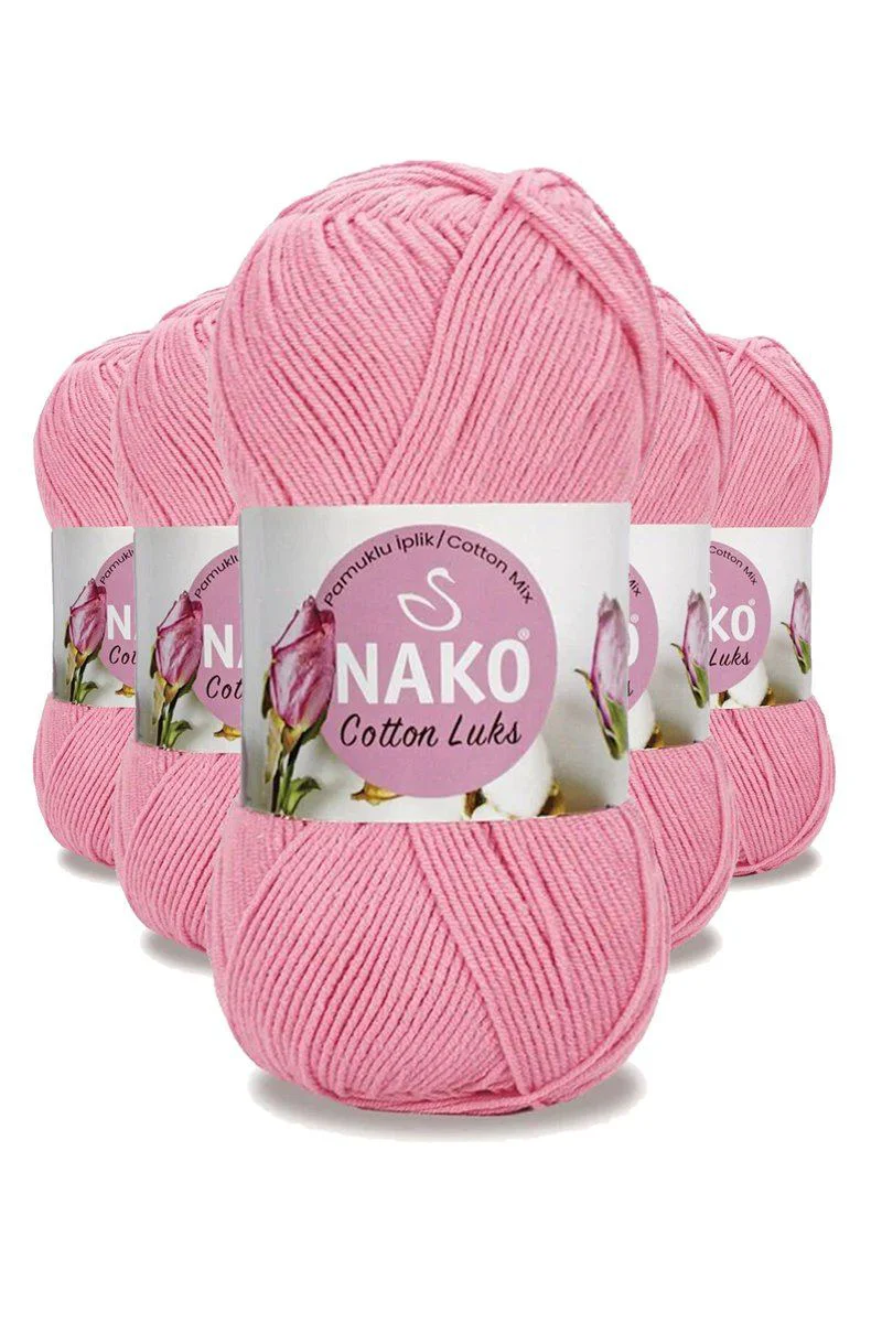 5 Adet Cotton Lüks İpi Yünü Pembe 97549 - Yelek Tunik Kazak Bluz Hırka İşi İçin Premium Tığ ve Şiş İpi Fiyatı, Yorumları ve Özellikleri