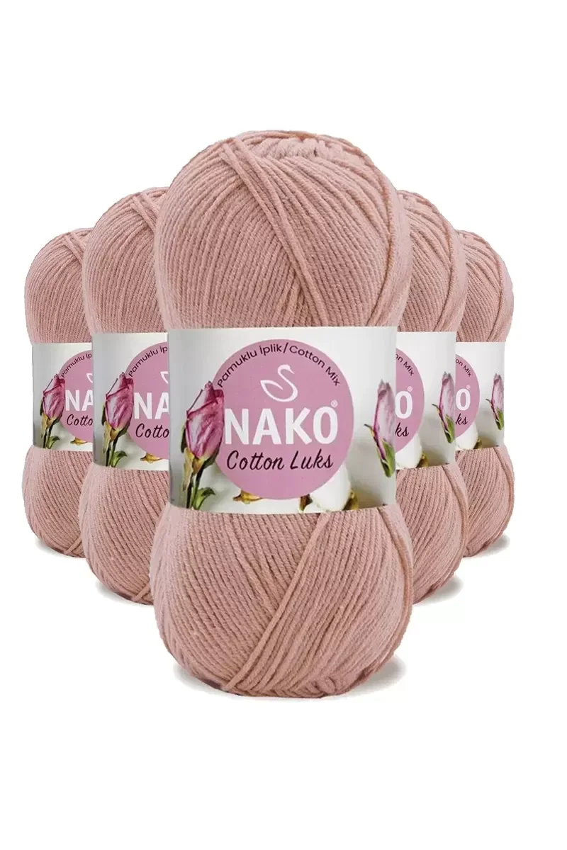 5 Adet Cotton Lüks Yelek Tunik Kazak Bluz Hırka İpi Yünü Pudra 97 5 Adet Cotton Lüks Yelek Tunik Kazak Bluz Hırka İpi Yünü Pudra 97