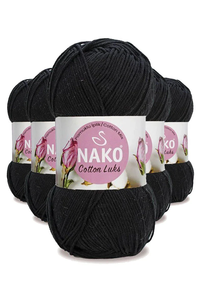 5 Adet Cotton Lüks Yün İpi Siyah - Yelek Tunik Kazak Hırka Örgü İpi Fiyatı, Yorumları ve Özellikleri