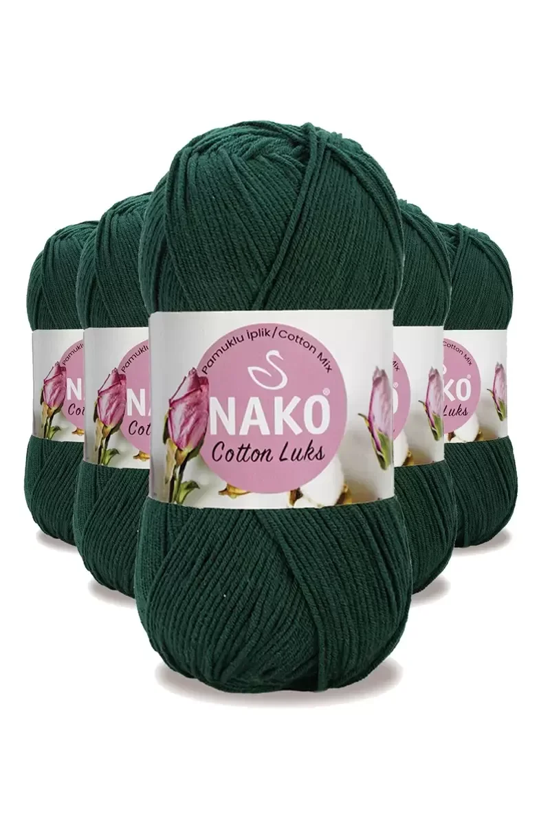 5 Adet Cotton Lüks Yelek Tunik Kazak Bluz Hırka İpi Yünü Koyu Yeş 5 Adet Cotton Lüks Yelek Tunik Kazak Bluz Hırka İpi Yünü Koyu Yeş