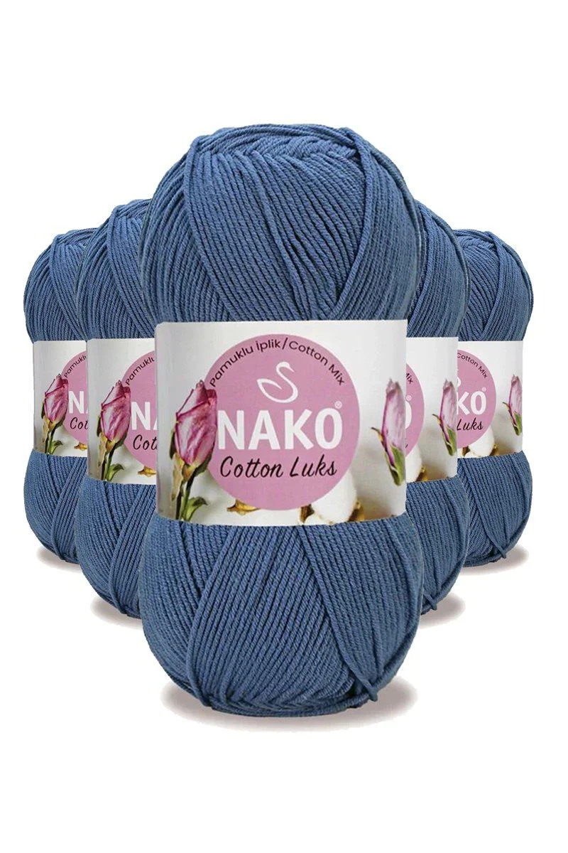 5 Adet Cotton Lüks Yelek Tunik Kazak Bluz Hırka İpi Yünü Denim 97563 - Premium Pamuk Akrilik Örgü İpi Fiyatı, Yorumları ve Özellikleri