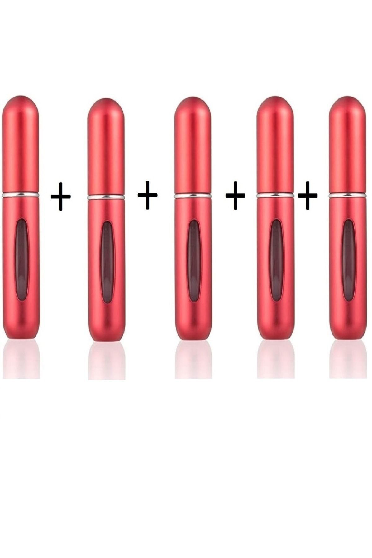 5 Adet Doldurulabilir Parfüm Şişe Çanta Içi Sprey Parfüm Şişe