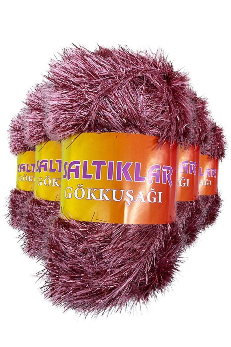 5 Adet Gökkuşağı El Örgü İpi Yünü 28 - Metalik Parıltılı Örgü İpi Fiyatı, Yorumları ve Özellikleri