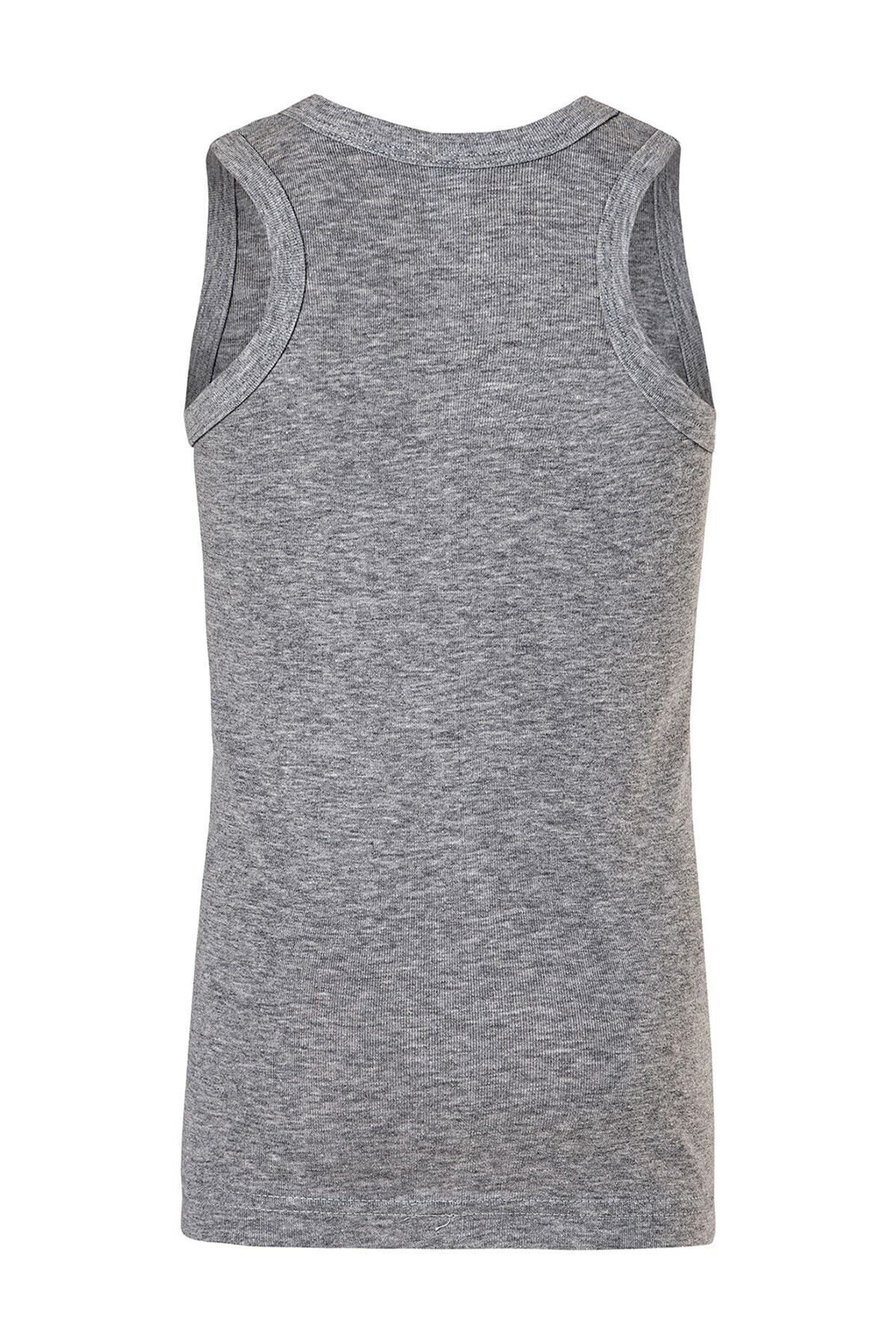 5 Adet Beyaz Renk Ribana Sporcu Çocuk Atlet