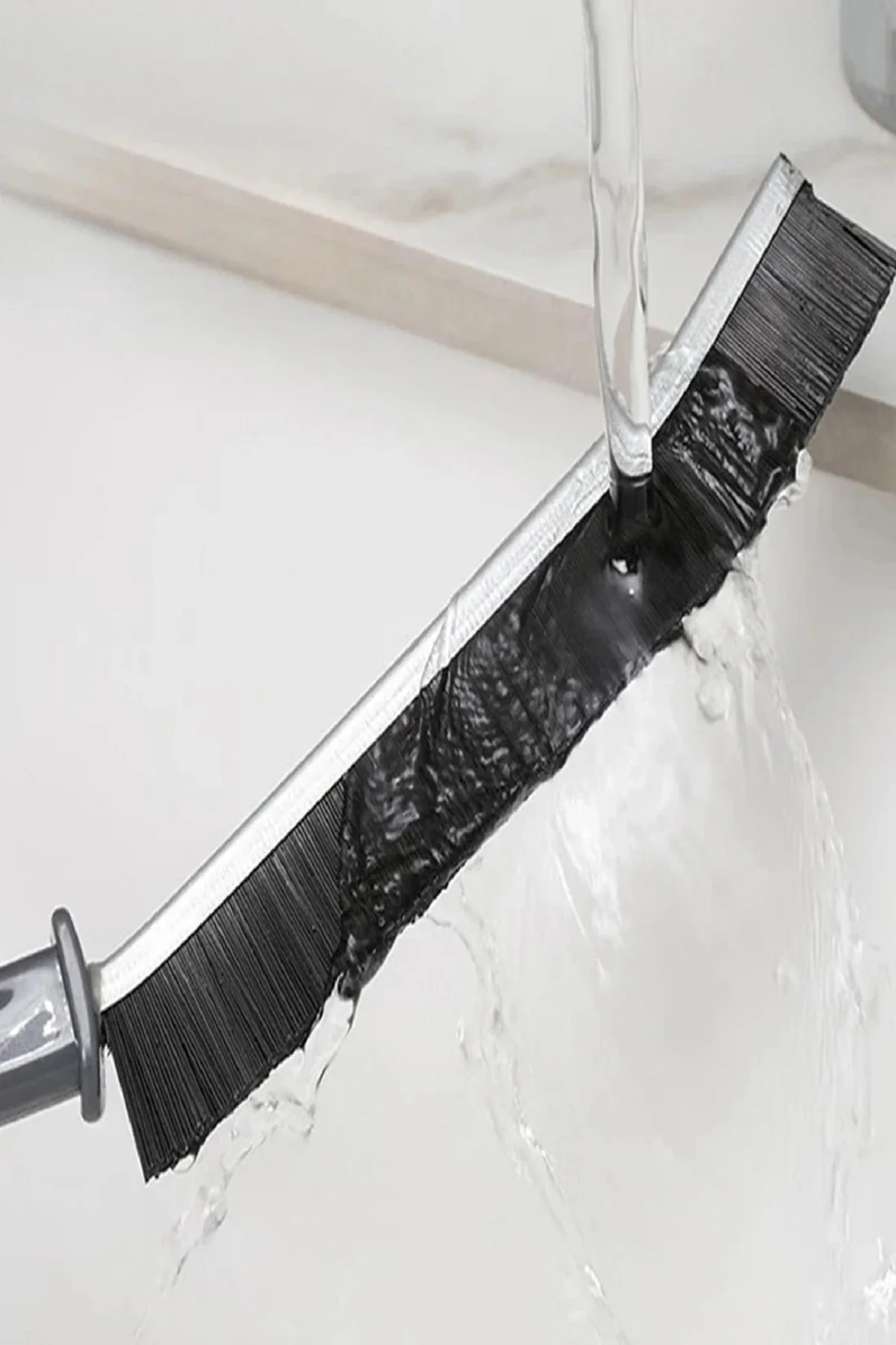 5 Adet İnce Kıl Fırça Banyo Mutfak Pencere Oluk Klozet Kenarı Kisli Detay Temizleme Fırçası