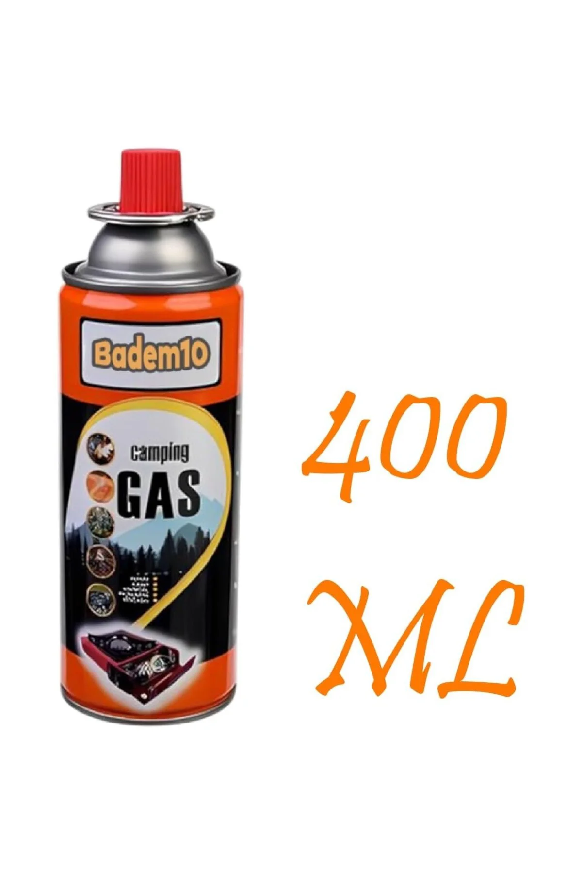 5 ADET Kamp Gazı Bütan Propan Gaz Tüpü Portatif Ocak Kartuşu Tek 