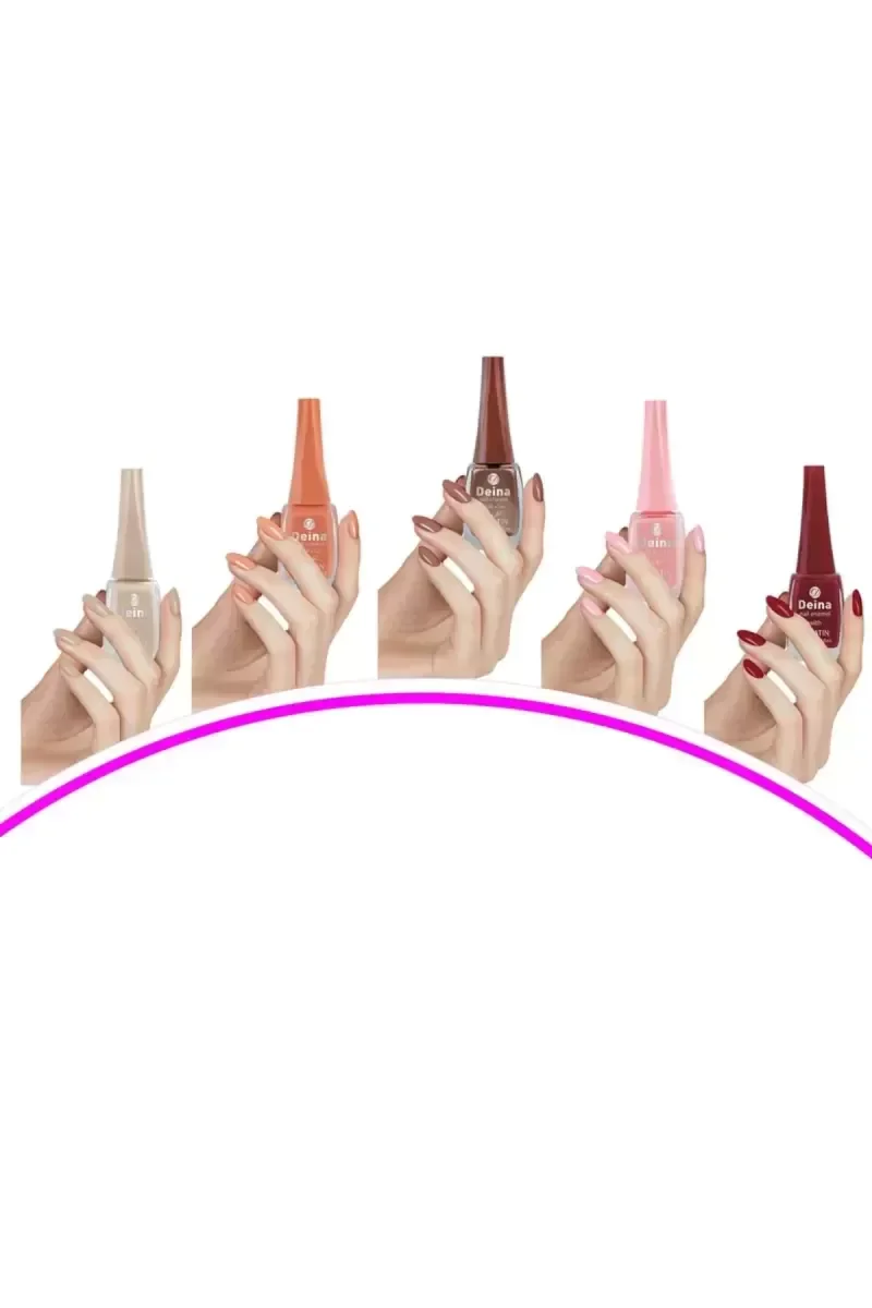 5 Adet Keratinli Besleyici Oje 14 ml SET6 mudanis 5 Adet Keratinli Besleyici Oje 14 ml SET6 mudanis