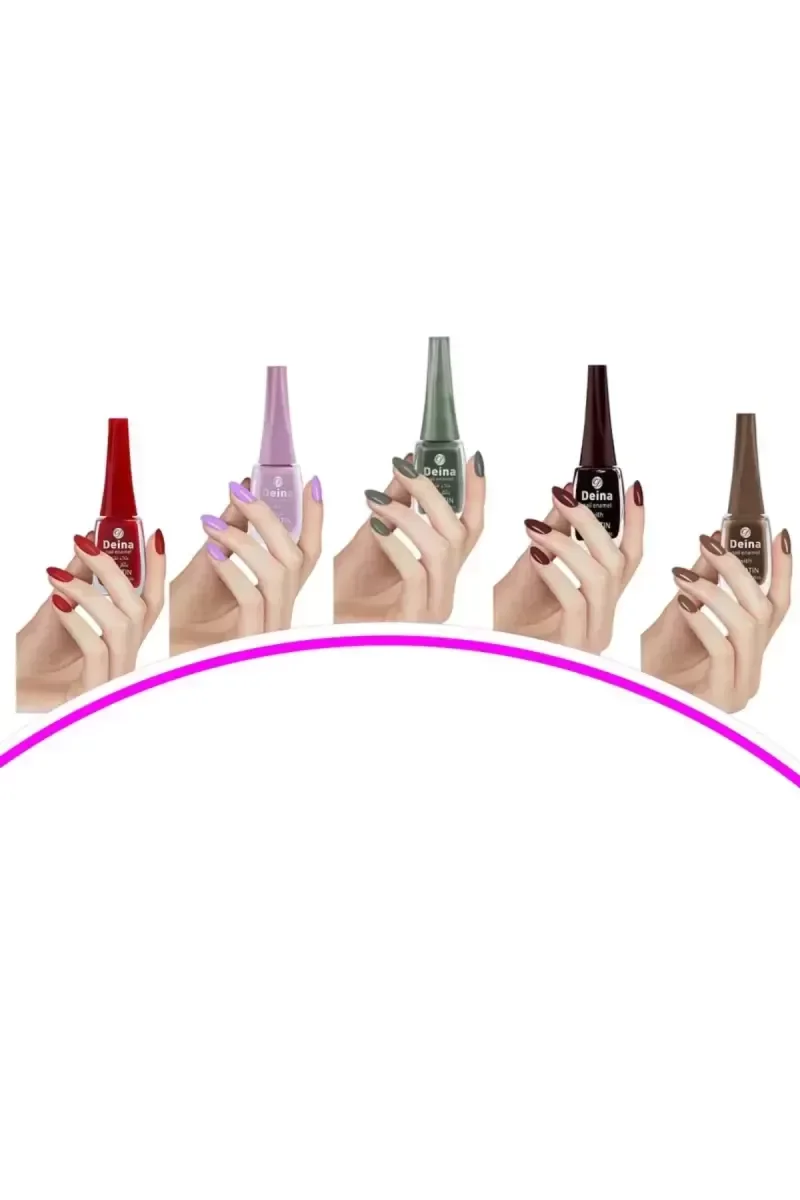 5 Adet Keratinli Besleyici Oje 14 ml SET13 5 Adet Keratinli Besleyici Oje 14 ml SET13