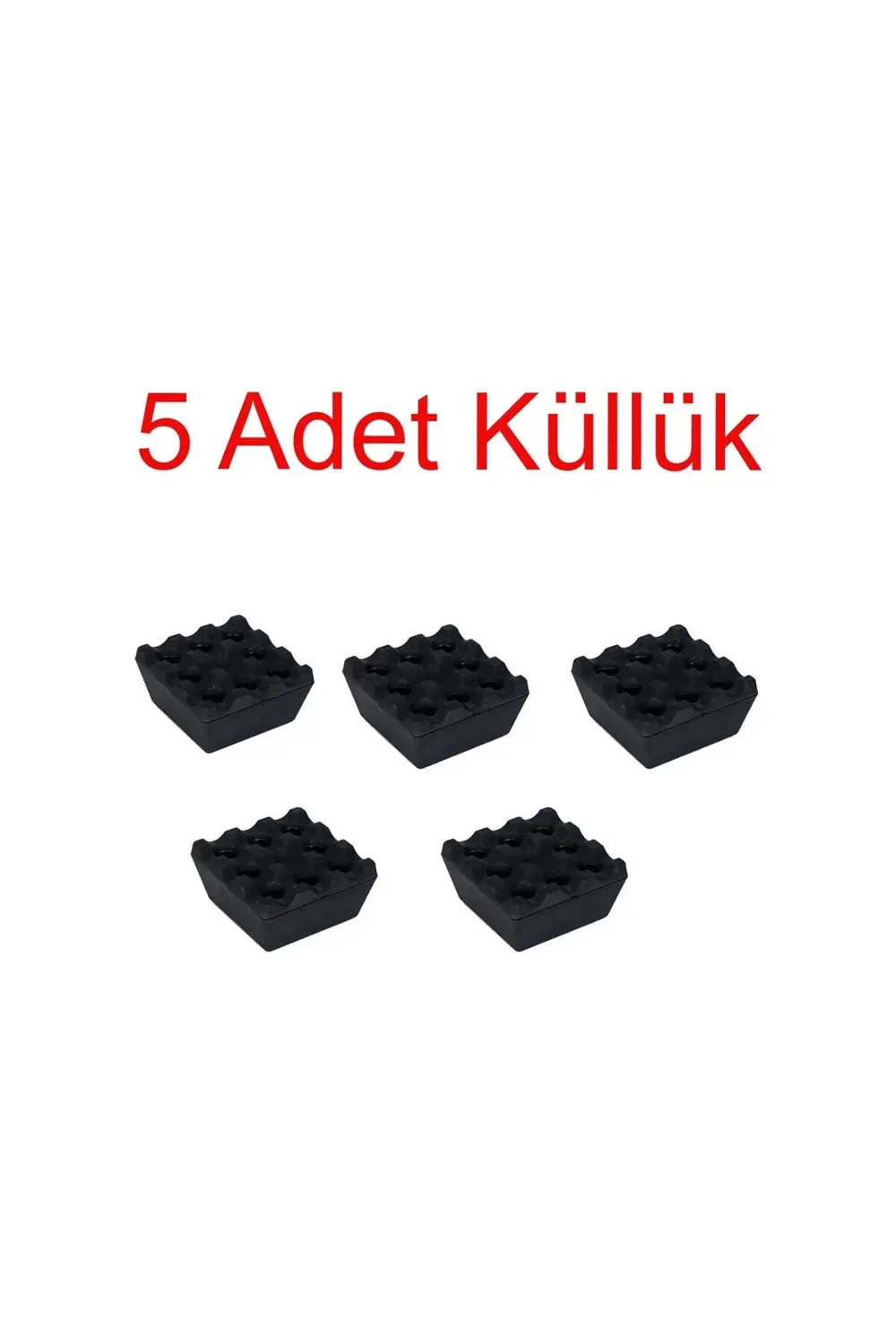 5 Adet Küllük Izgara Küllük Siyah Melamin Kül Tablası