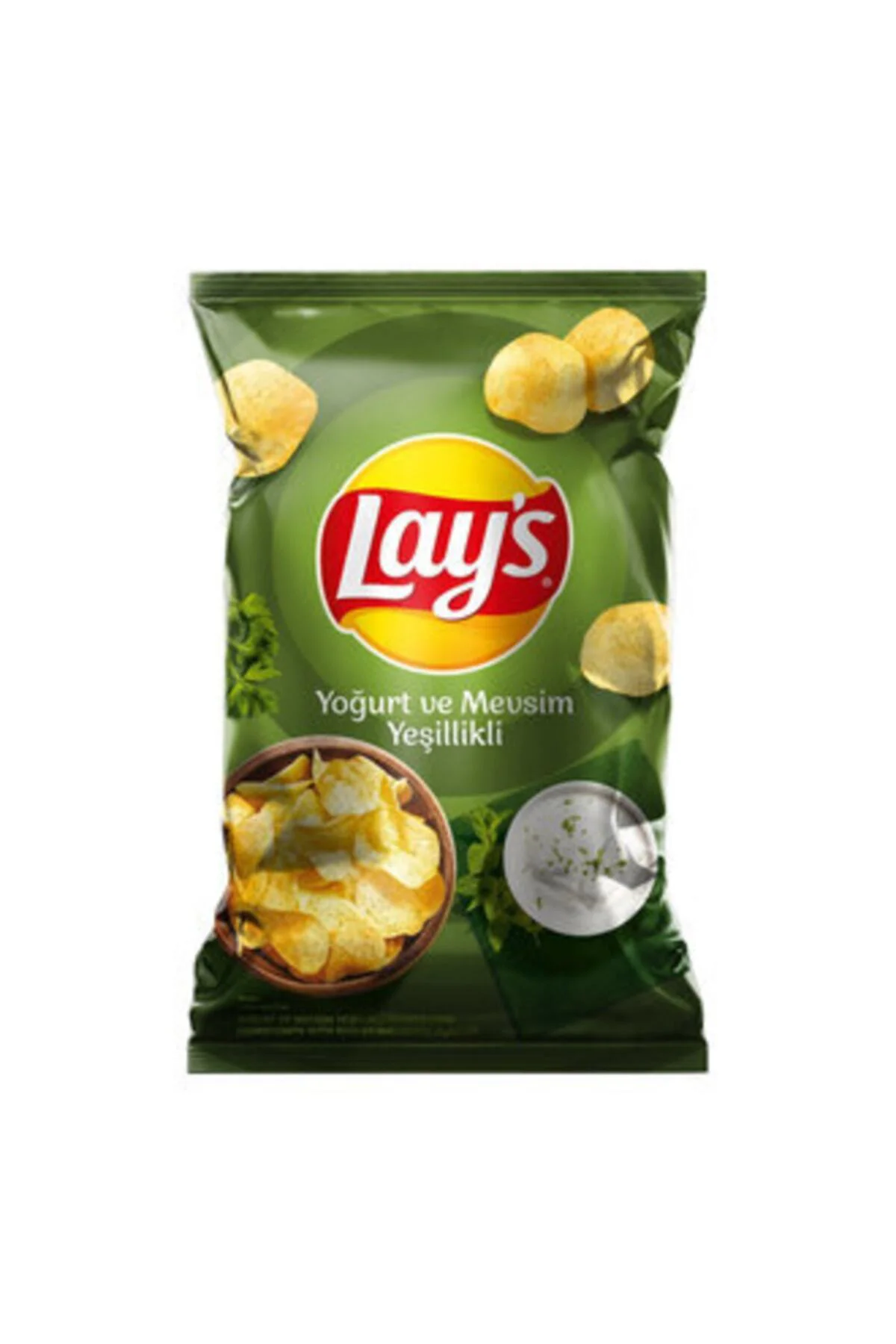 5 adet LAYS Yoğurt Mevsim Yeşillikleri Parti Boy 150 gr