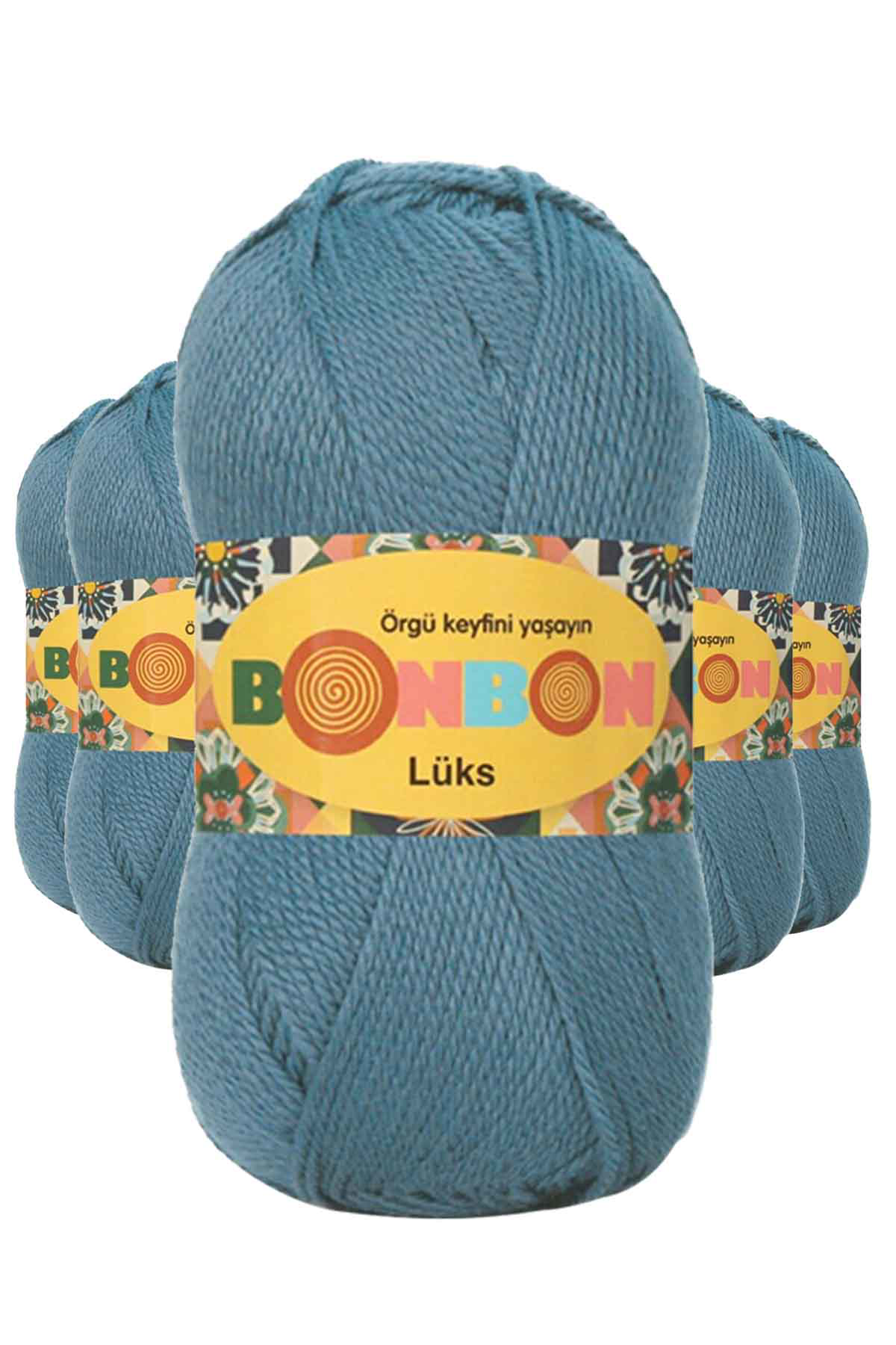 5 Adet LüPatik İpi Yünü Filiz Yeşili 98263