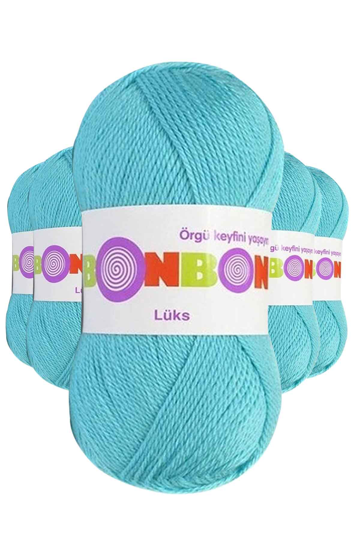 5 Adet LüPatik İpi Yünü Turkuaz 98238