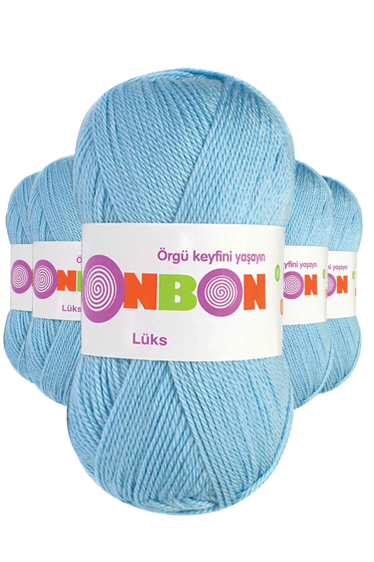 5 Adet LüPatik İpi Yünü Mavi 98231