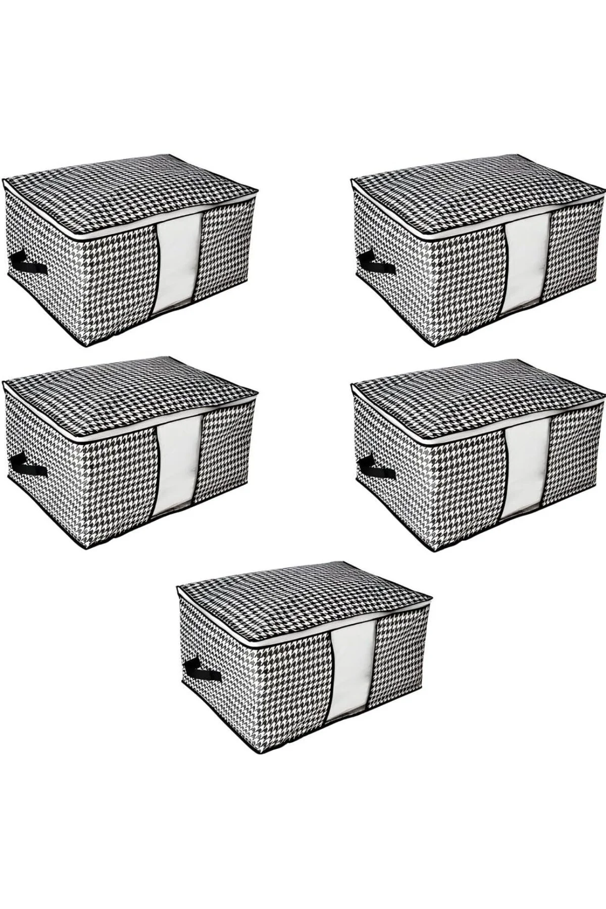 ® 5 adet Mega Boy Pencereli Hurç Seti 64x46x34 Büyük Boy Yorgan H