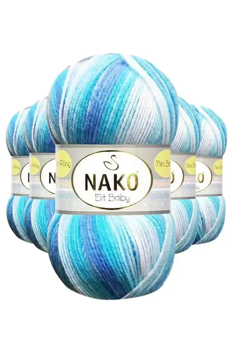 5 Adet Mini Batik Bebe El Örgü İpi Okyanus 32455 5 Adet Mini Batik Bebe El Örgü İpi Okyanus 32455