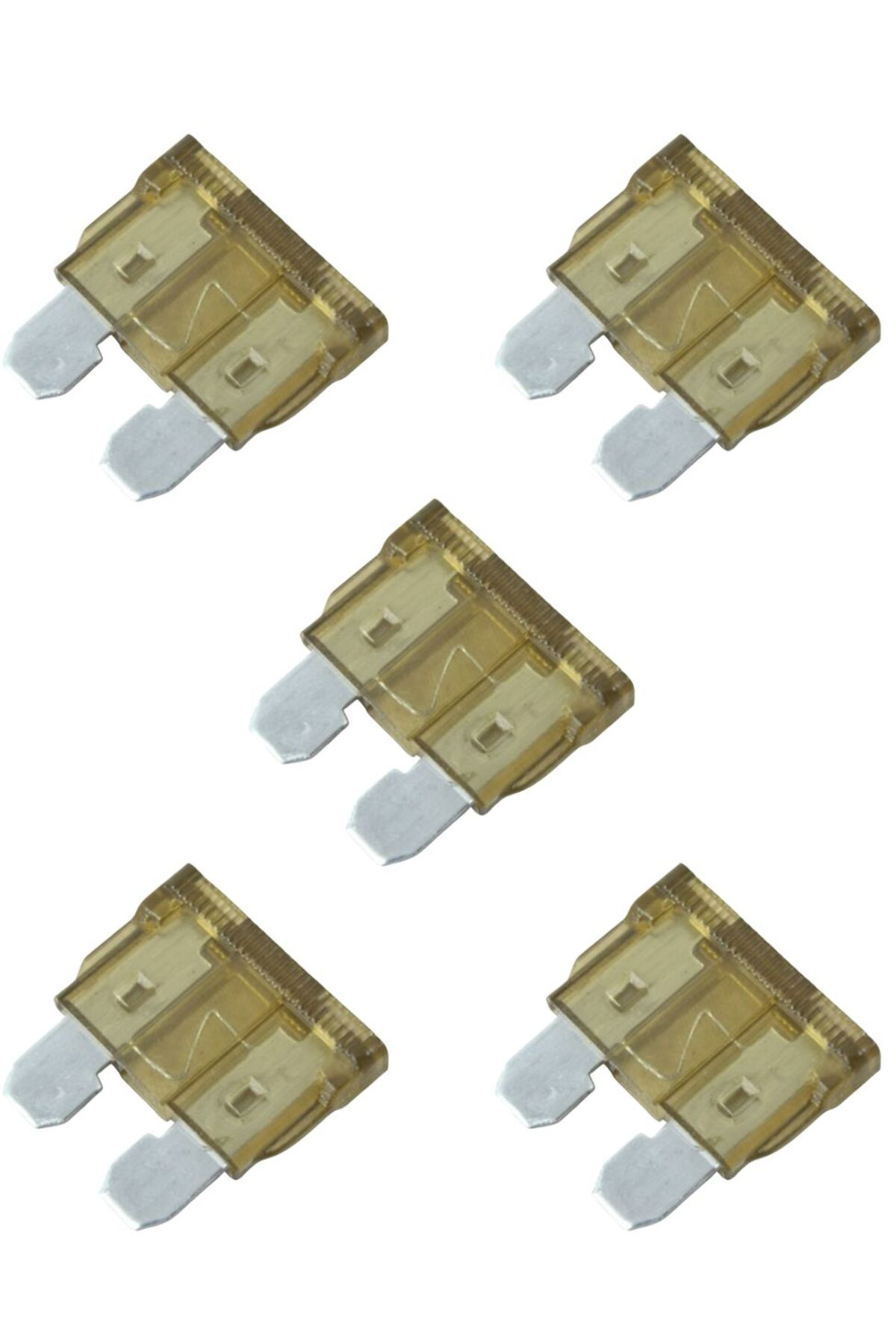 5 ADET Otomotiv Bıçaklı Sigorta 7.5A – Araç, Kamyon, Motosiklet U