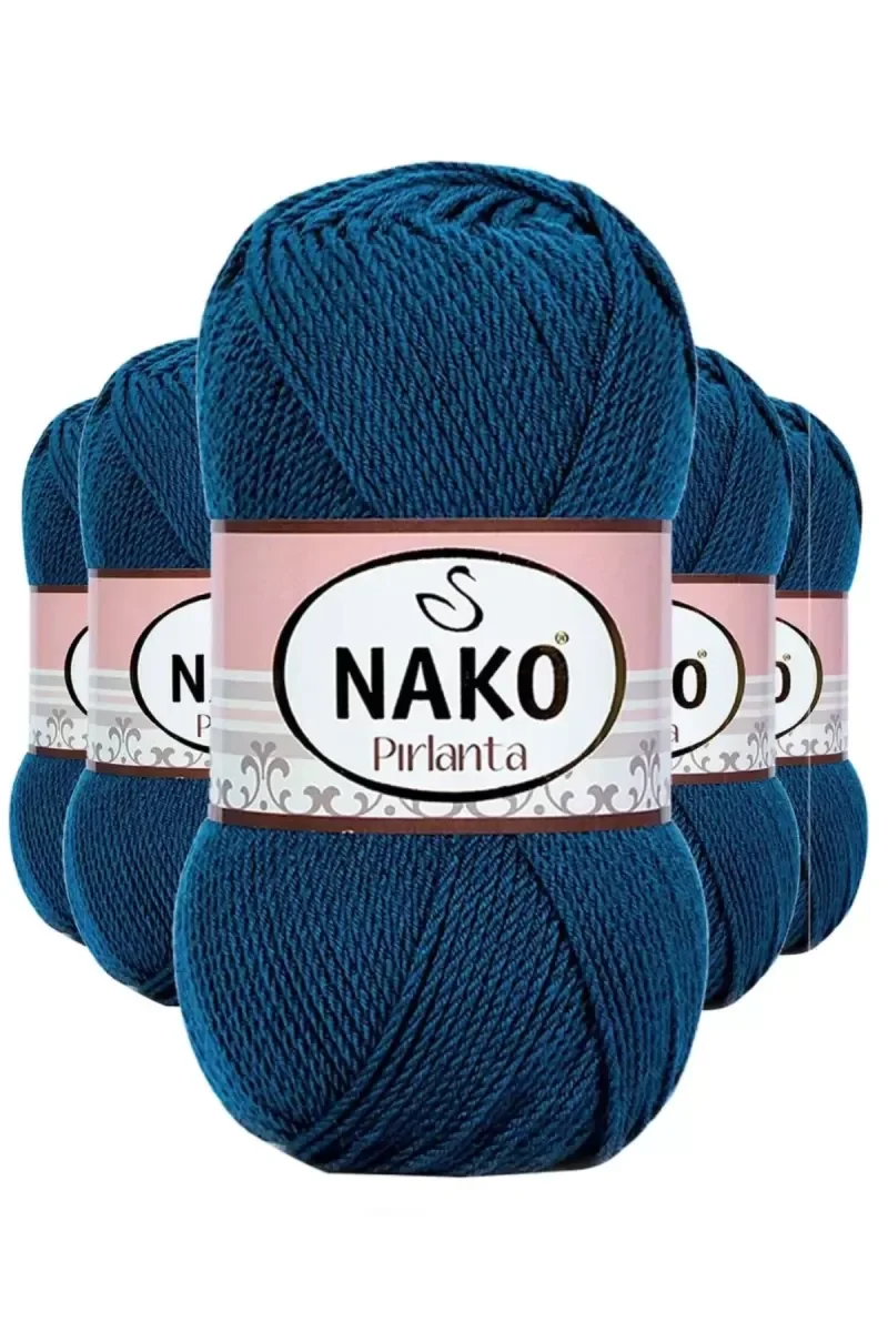 5 Adet Pırlanta Amigurumi El Örgü İpi Yünü Petrol Mavi 10328 5 Adet Pırlanta Amigurumi El Örgü İpi Yünü Petrol Mavi 10328