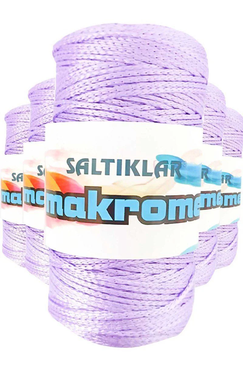5 Adet Polyester Makrome İpi 3200 Lila 100 Gr - Çanta Cüzdan Örgü İpi Fiyatı, Yorumları ve Özellikleri