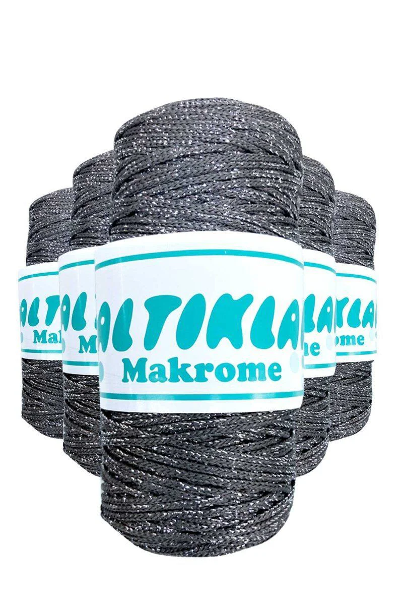 5 Adet Polyester Simli Makrome İpi S-420 – Simli Makrome İpi, 100gr 5 Adet Polyester Simli Makrome İpi S-420 – Simli Makrome İpi, 100gr