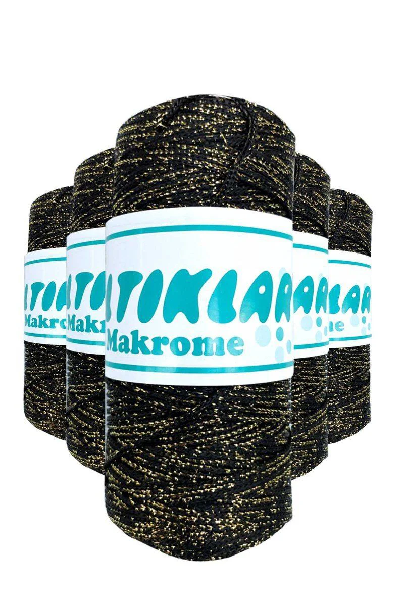 5 Adet Polyester Simli Makrome İpi S-S-60 – Aksesuar Örgü İpi 5 Adet Polyester Simli Makrome İpi S-S-60 – Aksesuar Örgü İpi
