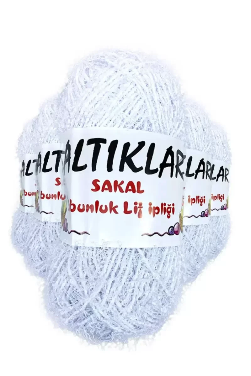 5 Adet Sakal Sabunluk Lif İpliği Optik Beyaz 5 Adet Sakal Sabunluk Lif İpliği Optik Beyaz