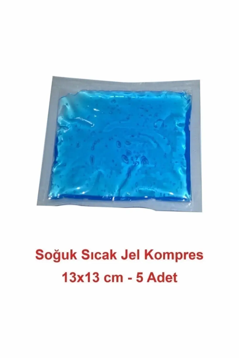 5 Adet Soğuk Sıcak Jel Kompres Termojel 13x13 Cm Serhat0249