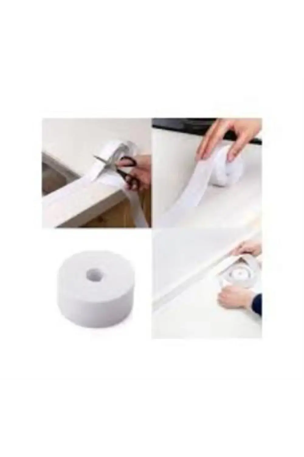 5 Adet Su Sızdırmaz Geçirmez Bant Lavabo Küvet Kenar Bandı Küvet