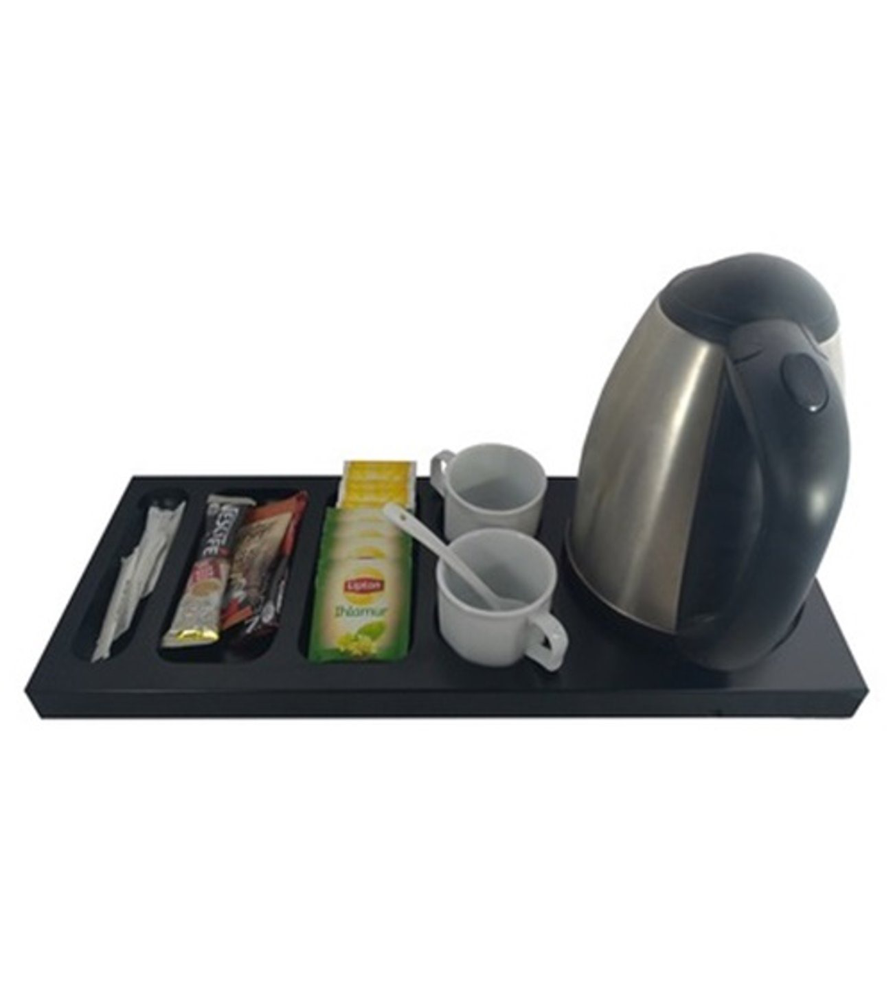 5 Adet Sunum İkram Tepsisi Otel Servis Karşılama  9 Bölmeli Plast