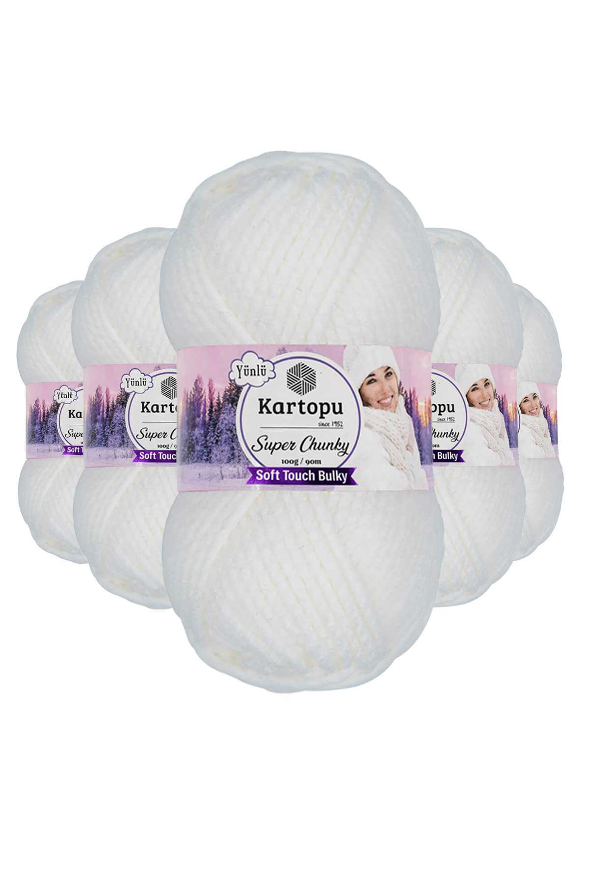 5 Adet Super Chunky Kalın Kışlık El Örgü Ipliği 100 Gr K010 5 Adet Super Chunky Kalın Kışlık El Örgü Ipliği 100 Gr K010