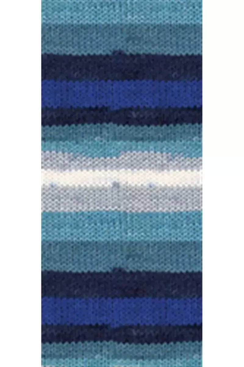 5 Adet Vega Stripe Premium Akrilik El Örgü İpi Yünü No: 82423 5 Adet Vega Stripe Premium Akrilik El Örgü İpi Yünü No: 82423