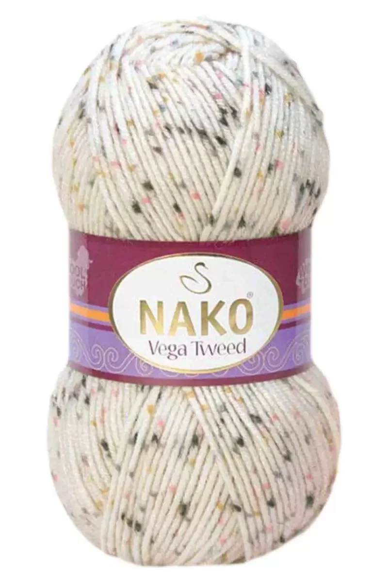 5 Adet Vega Tweed Premium Akrilik El Örgü İpi Yünü No: 31752 5 Adet Vega Tweed Premium Akrilik El Örgü İpi Yünü No: 31752