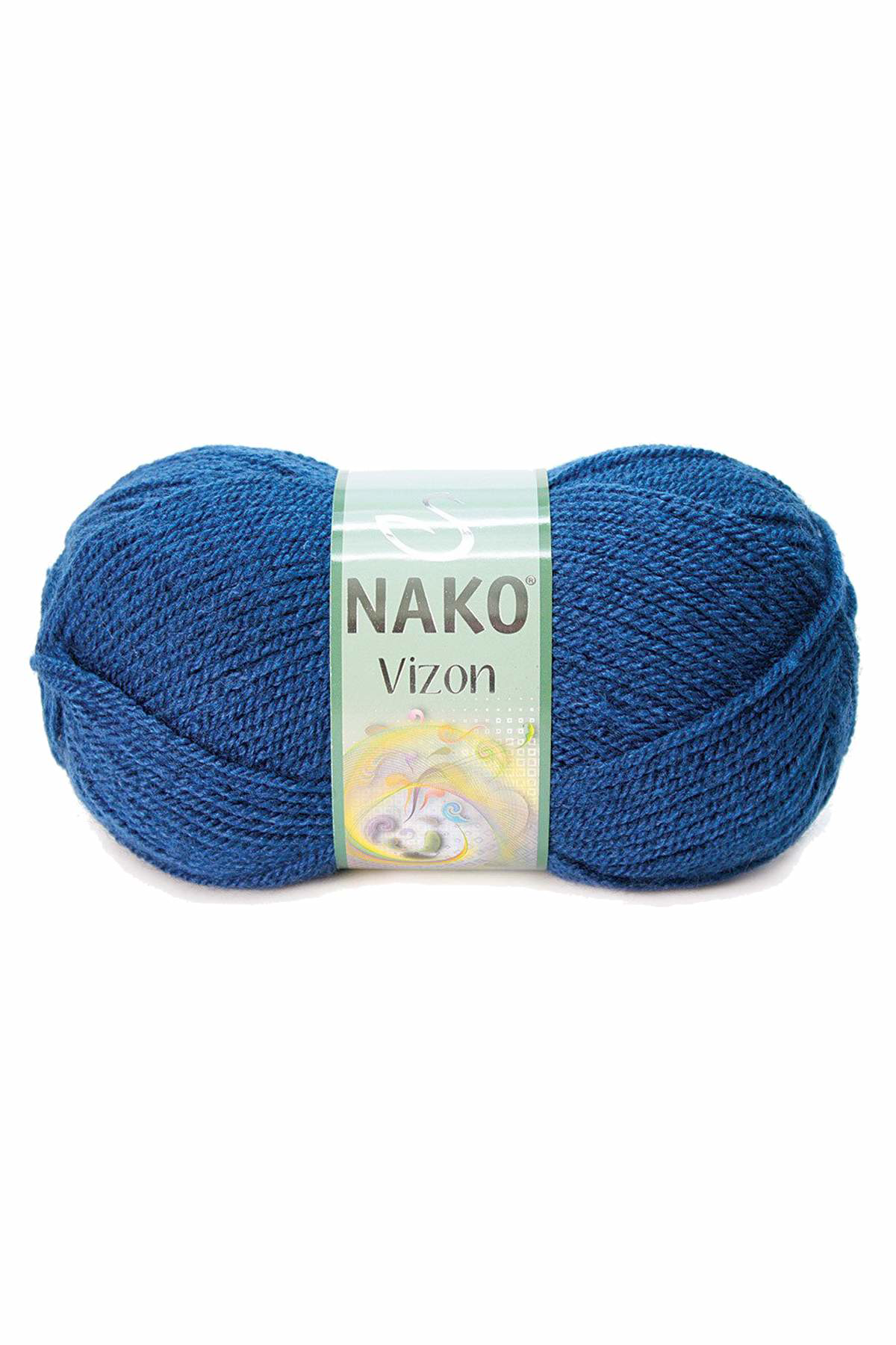 5 Adet Vizon Premium Akrilik El Örgü İpi Yünü Renk No:517 Orta Ma