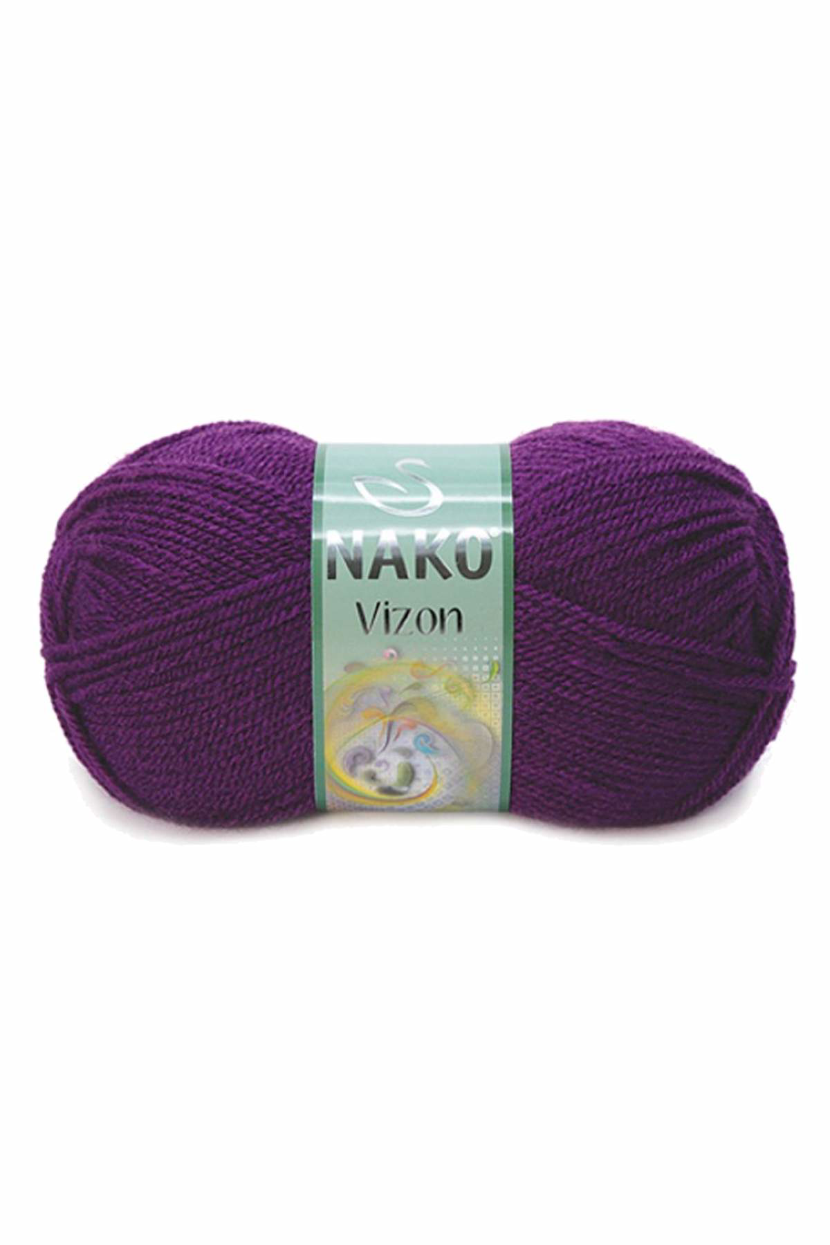 Just Cheap Store 5 Adet Vizon Premium Akrilik El Örgü İpi Yünü Renk No:60 Mürdüm