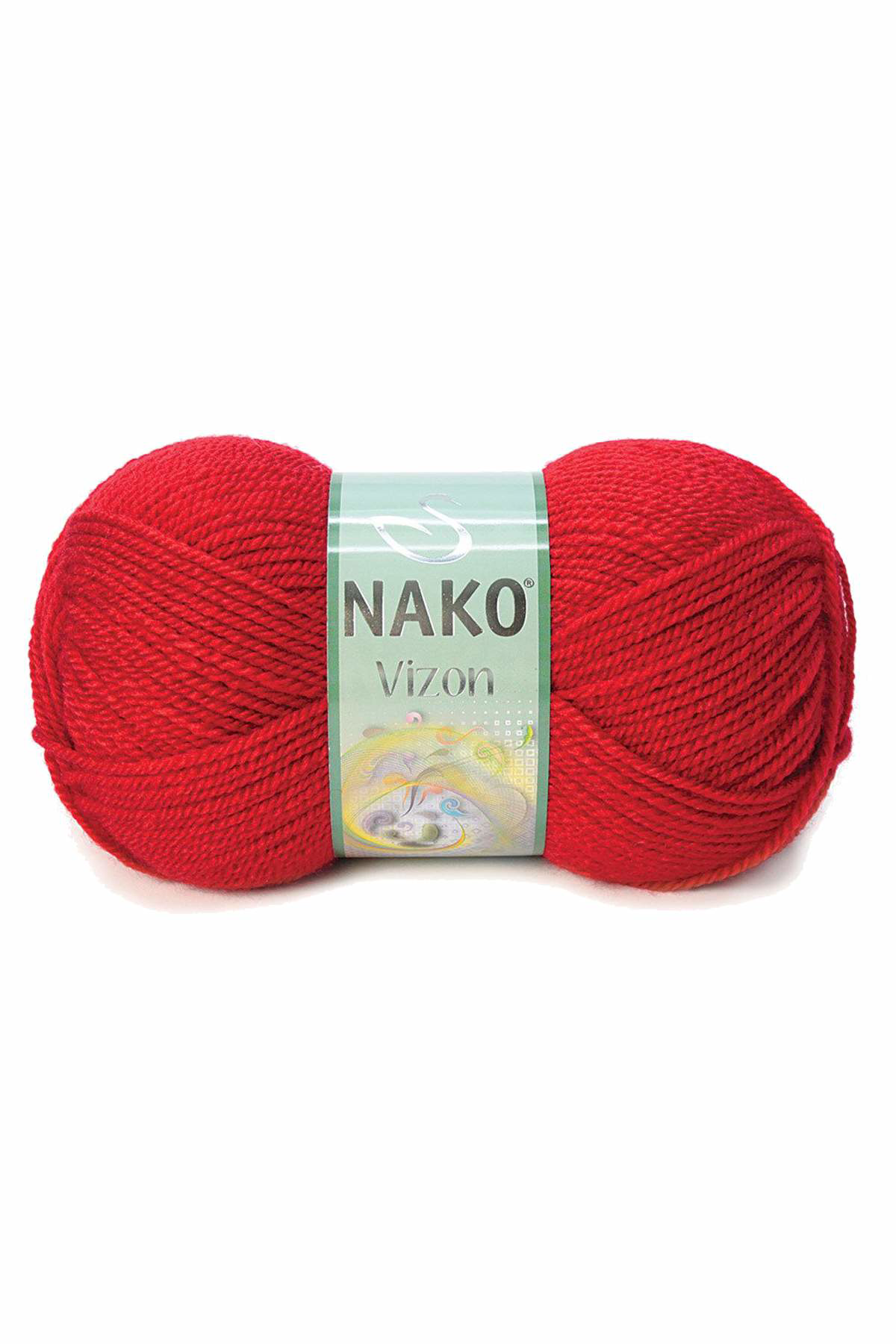 Just Cheap Store 5 Adet Vizon Premium Akrilik El Örgü İpi Yünü Renk No:251 Bayrak 