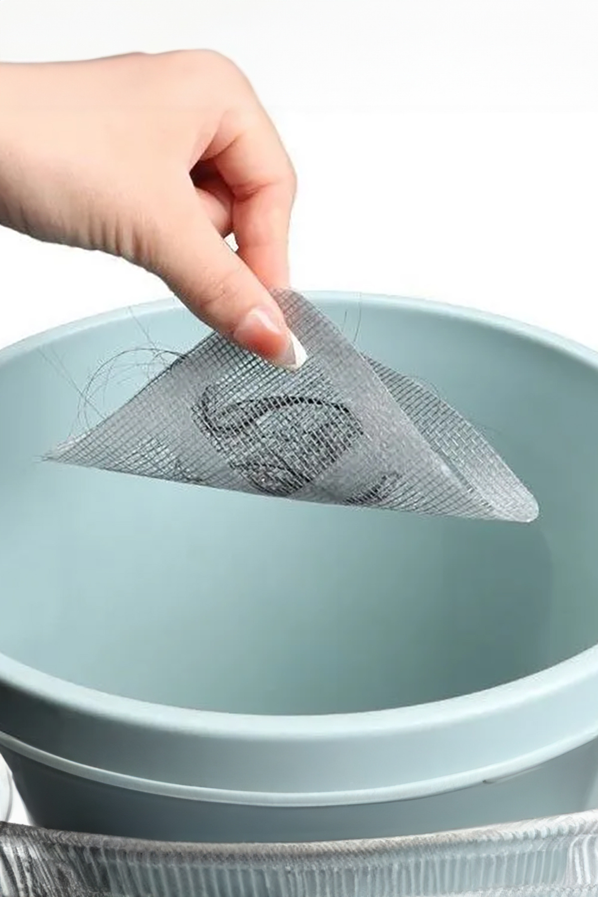 5 Adet Yapışkanlı Banyo Gider Koruyucu Saç Toplayıcı – Gider Böce