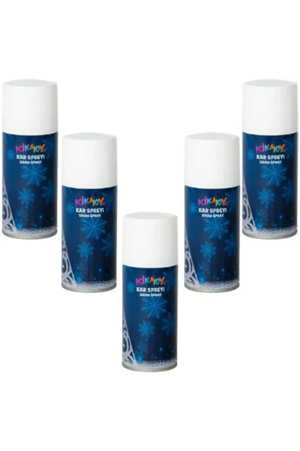 5 Adet Yılbaşı Kar Spreyi 150x5 ml