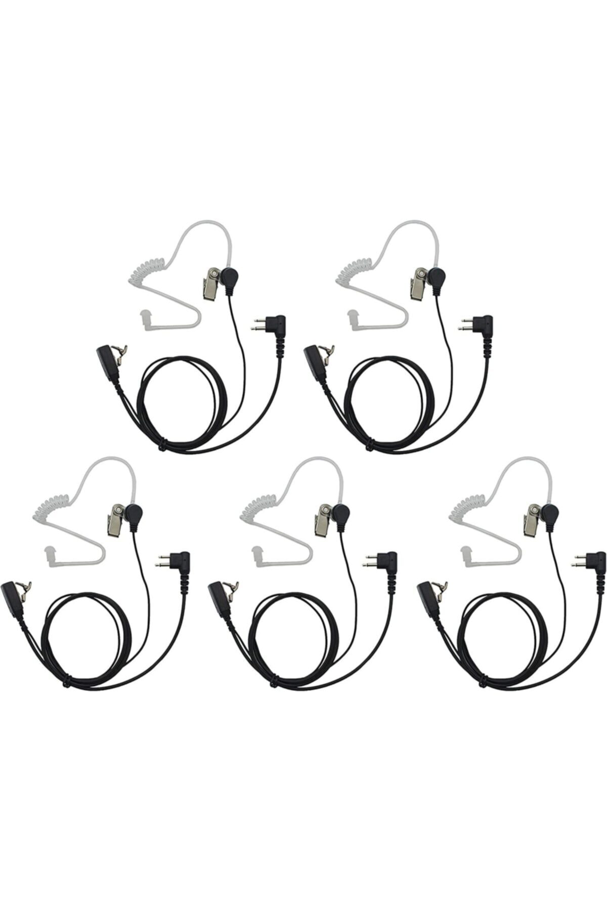 5 Adet Zt-v68 Uhf 400-470mhz Profesyonel Telsiz Kulaklığı Akustik