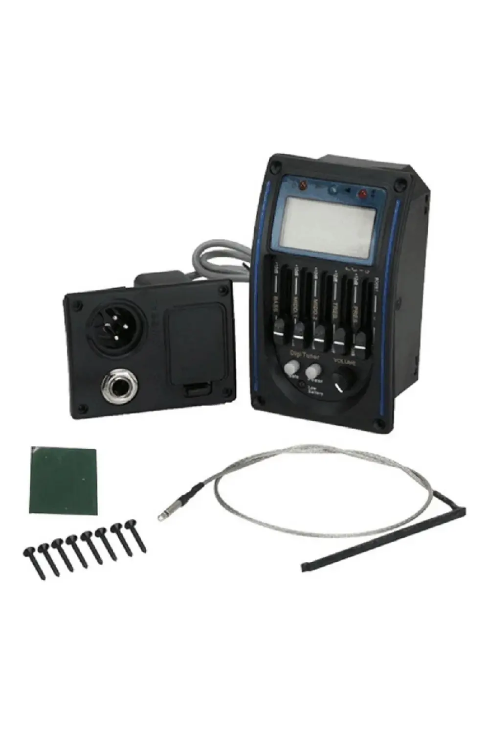 5-Bant Lc5 Ekolayzır Gitar Eşikaltılı LCD Ekranlı